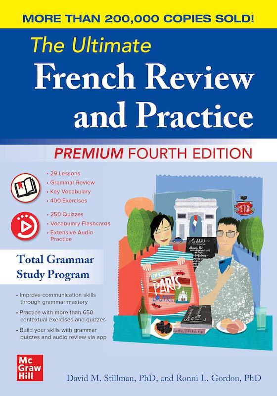 کتاب آموزش فرانسه The Ultimate French Review and Practice Premium Fourth Edition