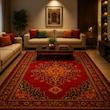 فرش آکریلیک 700 شانه طرح 703  تراکم 2100-بلوچ