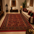 فرش آکریلیک 700 شانه طرح 727 تراکم 2100-بلوچ