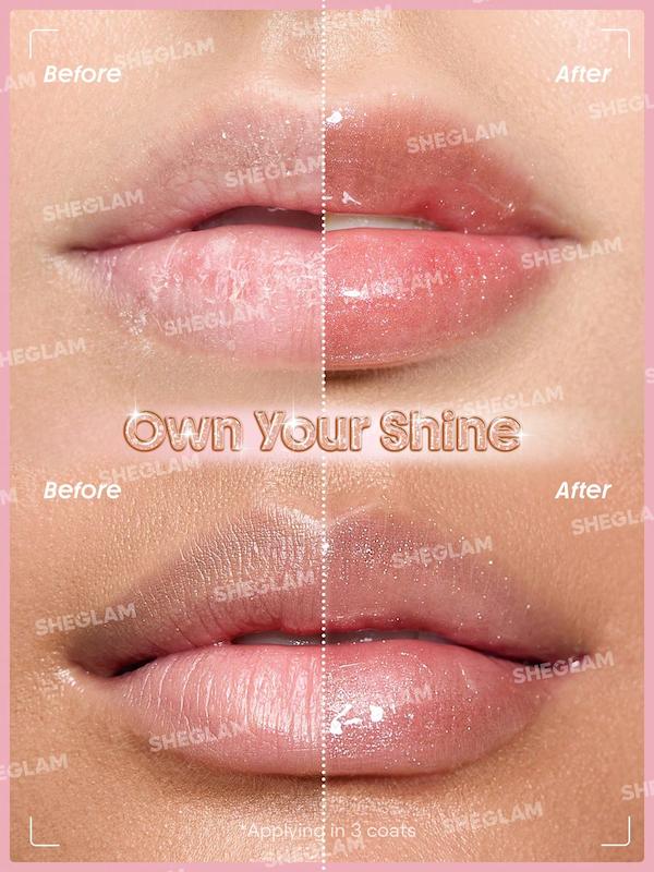 لیپ گلاس حجم‌دهنده Booster Shine شیگلم