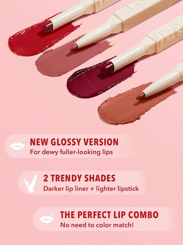 خط لب و رژلب دو کاره Glam 101 Sheer Tinted شیگلم