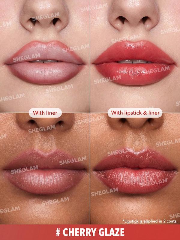 خط لب و رژلب دو کاره Glam 101 Sheer Tinted شیگلم