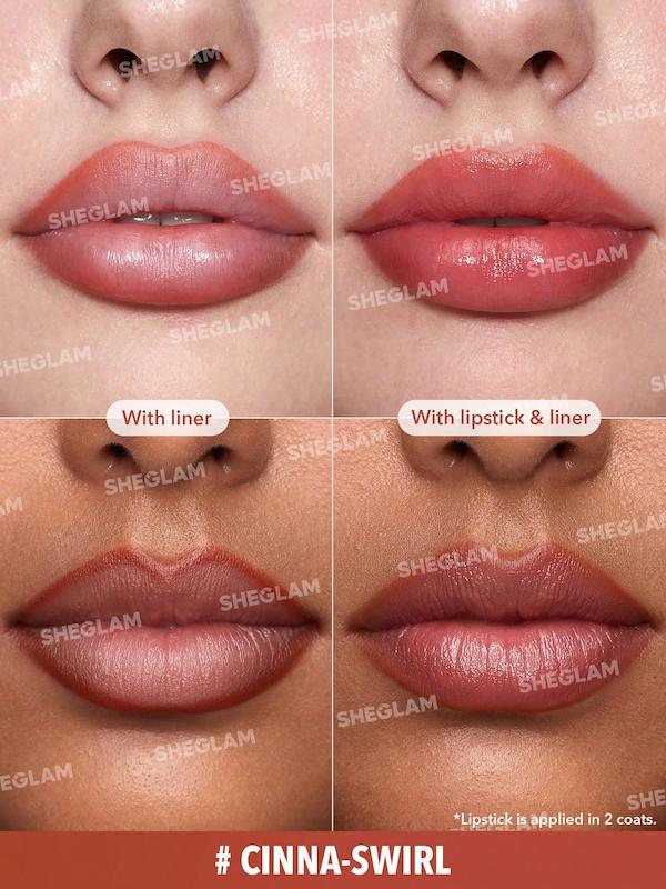 خط لب و رژلب دو کاره Glam 101 Sheer Tinted شیگلم