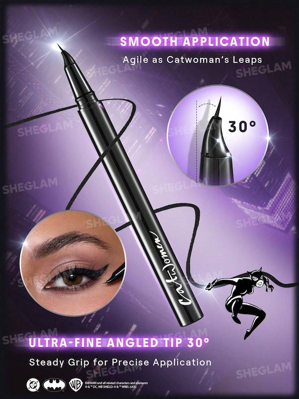 Meow Eyeliner شیگلم و نمای خط چشم روی چشم
