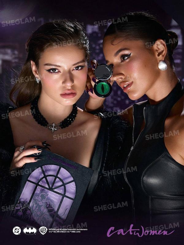میکاپ مدل‌ها با محصولات CATWOMAN™ x SHEGLAM