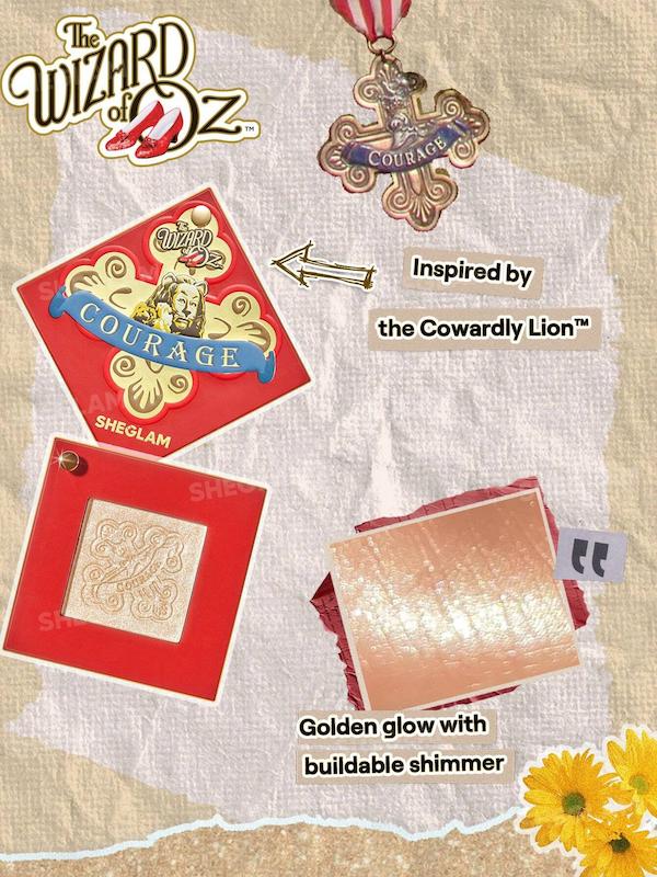The Wizard of OZ™ | SHEGLAM If I Only Had A Brain Oil Blotters پد جذب چربی پوست با طراحی جادوگر شهر اُز