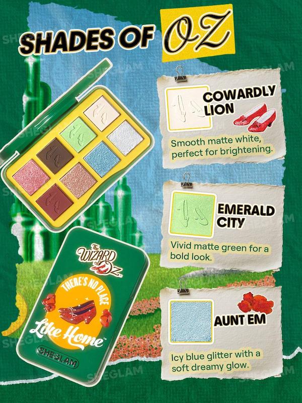 The Wizard of OZ™ | SHEGLAM No Place Like™ Home Palette پالت سایه کالکشن جادوگر شهر اُز