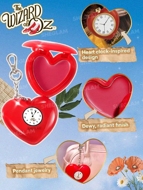 The Wizard of OZ™ | SHEGLAM Heart Clock Dewy Blush رژگونه قلبی با طراحی الهام گرفته از تین‌من