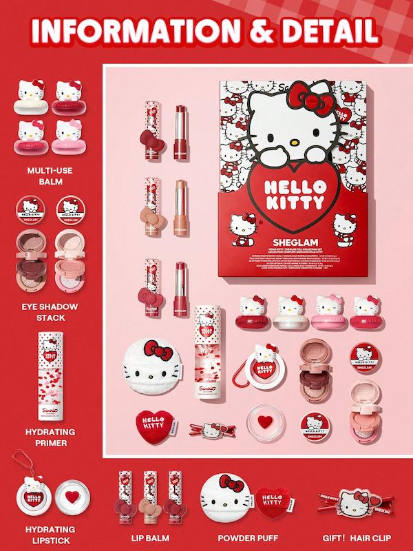 مجموعه کامل محصولات و اکسسوری‌های کالکشن Hello Kitty 2.0 شیگلم