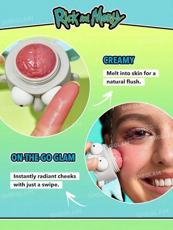 Rick and Morty X SHEGLAM Mr. Sanchez Cream Blush رژگونه کرمی
