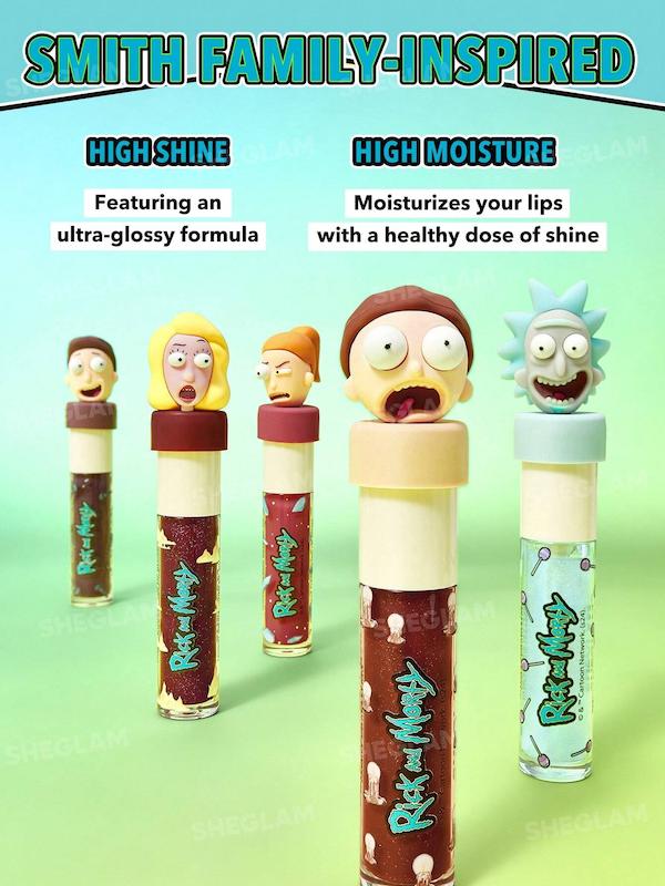 Rick and Morty X SHEGLAM Multiverse Swirl Lip Gloss Rick Prime