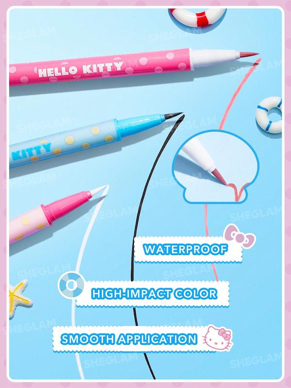 محصولات آرایش چشم و صورت Hello Kitty SHEGLAM