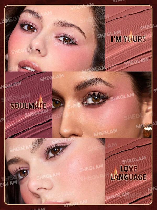 رژگونه کرمی و خط چشم Ember Rose Eternal Flame شیگلم