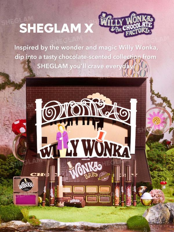 محصولات چشم و لب و گونه کالکشن WILLY WONKA X SHEGLAM