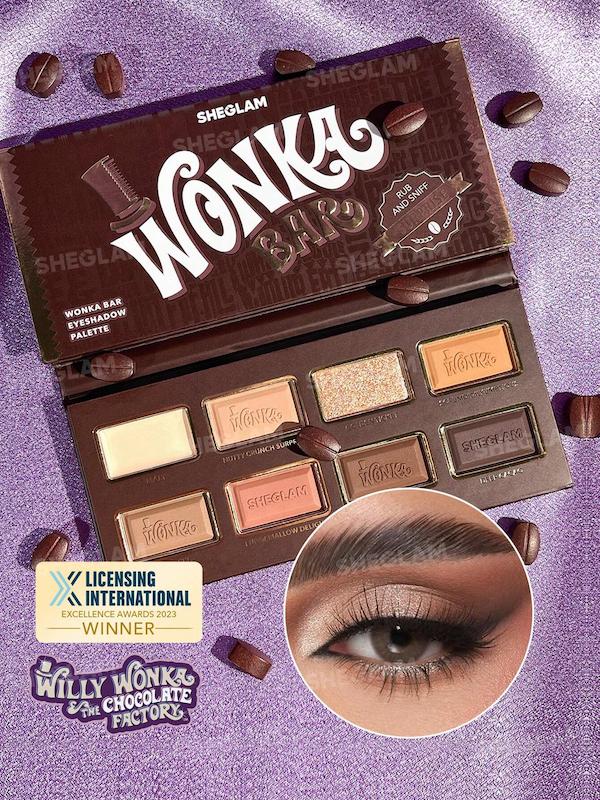 رنگ‌های پالت سایه Wonka Bar شیگلم