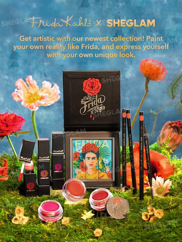 ست کامل محصولات آرایشی Frida Kahlo X SHEGLAM