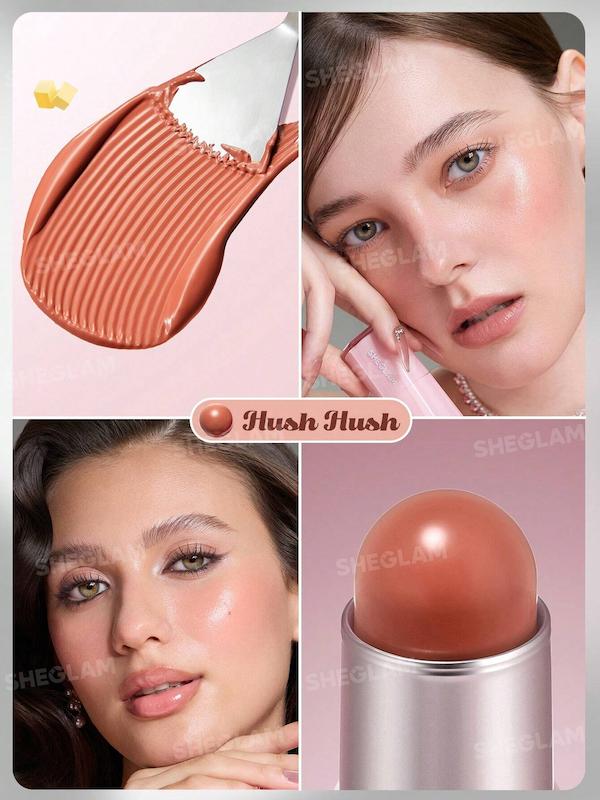 SHEGLAM Buttery Bliss Blush Stick Hush Hush natural blush