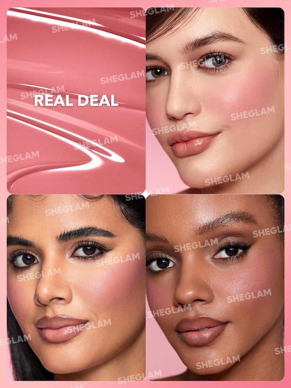 رژگونه مایع شیگلم Color Bloom Liquid Blush رنگ Real Deal