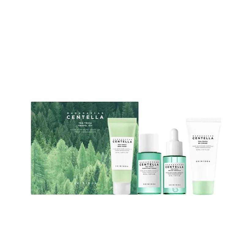 کیت مسافرتی SKIN1004 Tea-Trica Travel Kit برای پوست چرب و مستعد جوش
