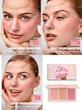 رژگونه پودری 3 رنگ شیگلم