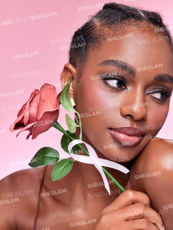 رژگونه گل رز شیگلم مدل Pink Ribbon