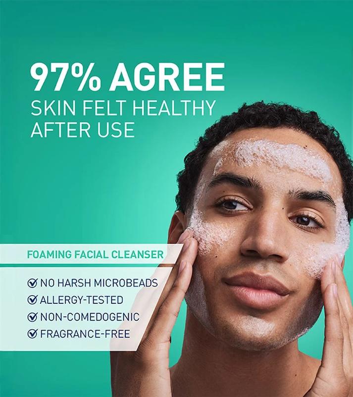 نتیجه استفاده از ژل شستشوی فومی CeraVe برای پاکسازی و حفظ سلامت پوست