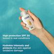 ضدآفتاب فیوژن واتر مجیک SPF 50 ایزدین 