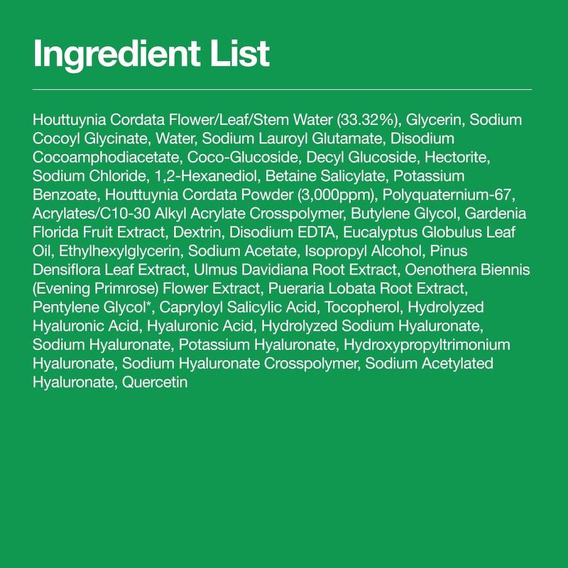 فوم شستشوی عمیق منافذ آنوا مدل Heartleaf Quercetinol
