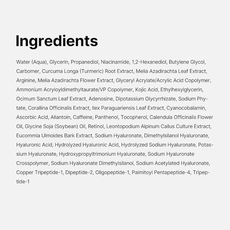 ژل سرم دور چشم مدیکیوب مدل Kojic Acid Turmeric 