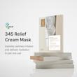 Dr.Althea 345 Relief Cream Mask Pack of 4 ماسک ورقه‌ای تسکین‌دهنده و آبرسان دکتر آلتیا مناسب پوست حساس