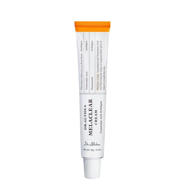 Dr.Althea Melaclear Cream کرم ضد لک و روشن کننده دکتر آلتیا مناسب کاهش جای جوش و لک‌های پوستی