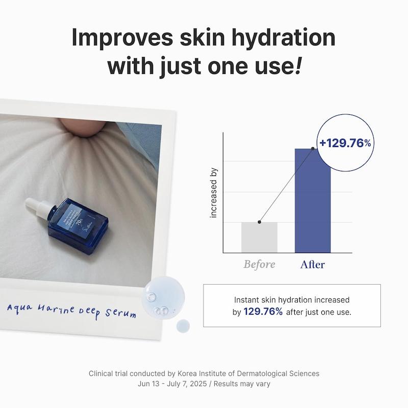Dr.Althea Aqua Marine Deep Serum سرم آبرسان دکتر آلتیا مناسب پوست خشک، حساس و کم‌آب