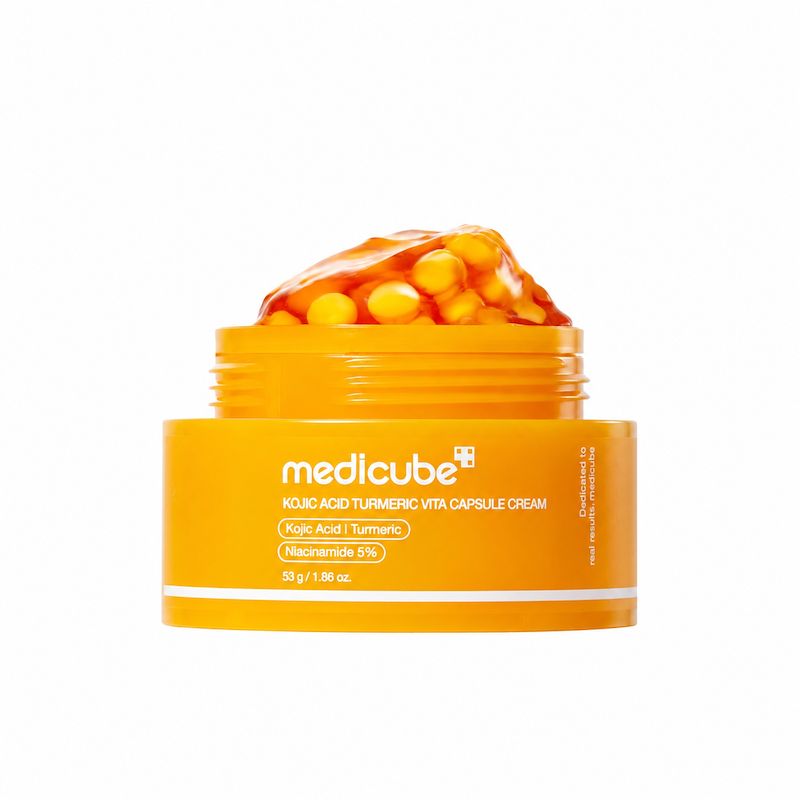 Medicube Kojic Acid Turmeric Vita Capsule Cream کرم روشن کننده مدیکیوب