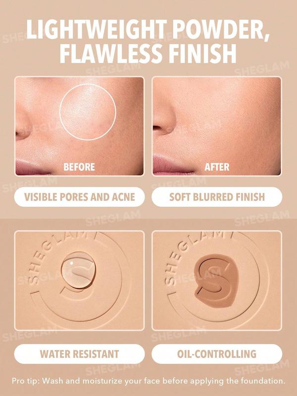 پنکک مدل Skin-Focus High Coverage شیگلم