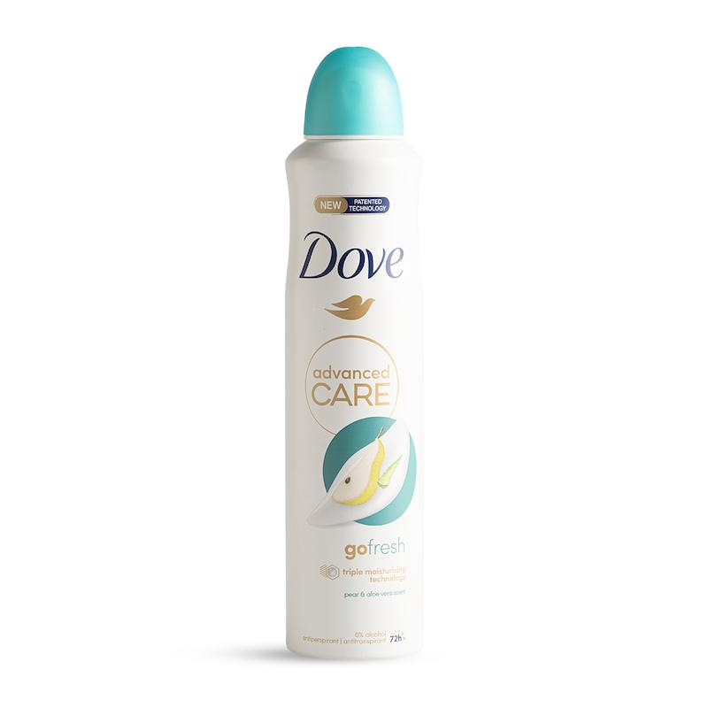 اسپری ضد تعریق زنانه داو Advanced Care Go Fresh با رایحه گلابی و آلوئه ورا