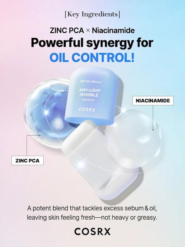 استیک ضد آفتاب COSRX Airy-Light Invisible Sun Stick