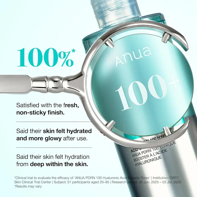 Anua PDRN 100 Hyaluronic Acid Booster Toner مناسب روتین مراقبت از پوست