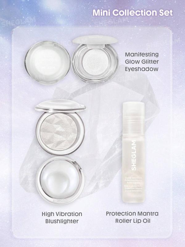 محتویات ست مینی Crystal Intentions شیگلم مدل Clear Quartz