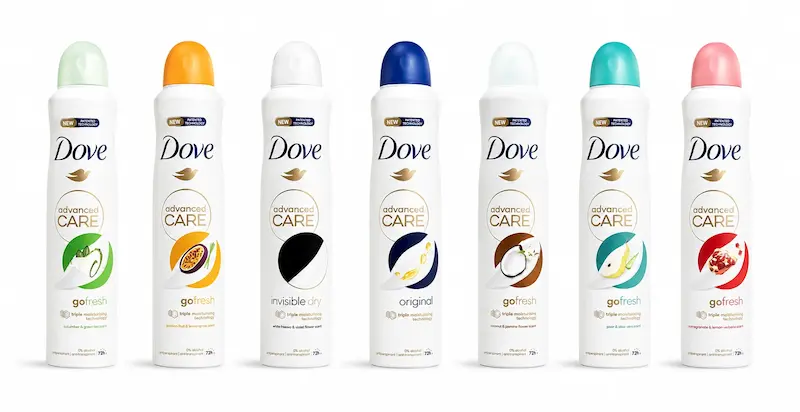  داو Dove antiperspirant spray for women 250ml