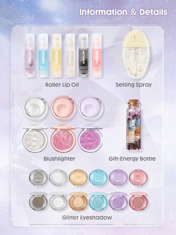 ست کامل آرایشی SHEGLAM Crystal Intentions Collection