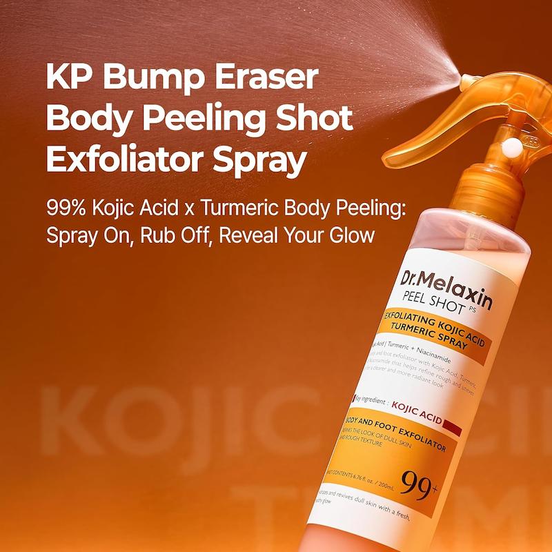 اسپری لایه بردار دکتر ملاکسین Peel Shot کوجیک اسید و زردچوبه