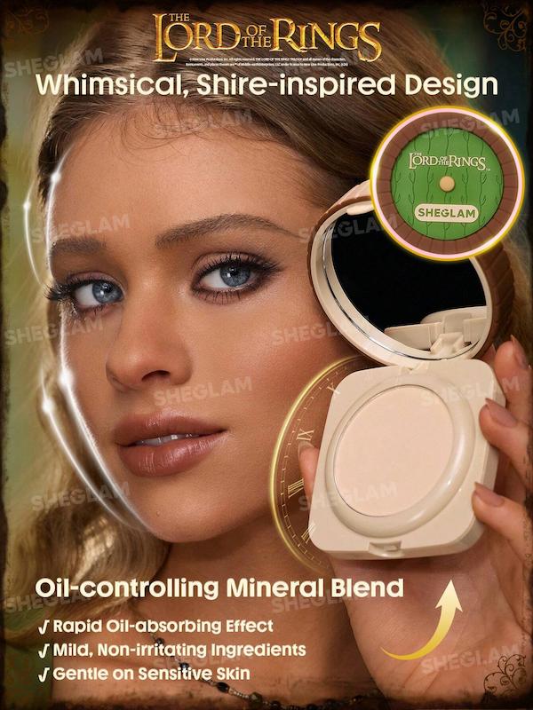 THE LORD OF THE RINGS SHEGLAM Shire Serenity Setting Powder پودر فیکس کالکشن ارباب حلقه ها