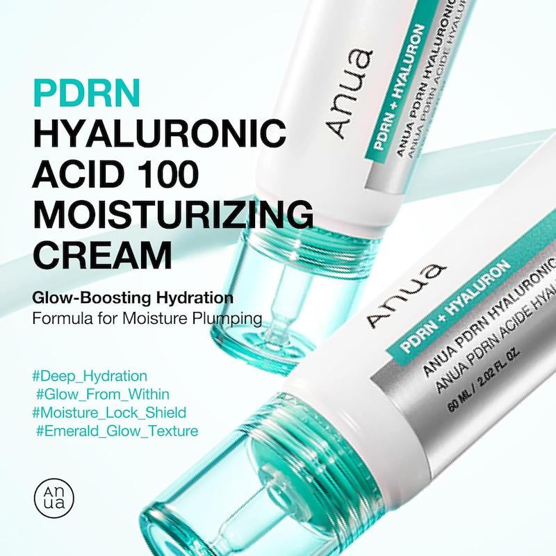 نمای روبه‌روی کرم آنوا PDRN Hyaluronic Acid 100