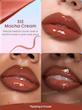 SHEGLAM Line To Shine Peel-Off Lip Stain & Gloss Duo 512 Mocha Cream - lip swatch