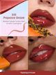 SHEGLAM Line To Shine Peel-Off Lip Stain & Gloss Duo 510 Papaya Glaze - lip swatch