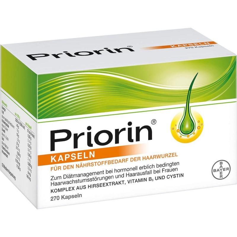 Priorin Kapseln برای کمک به حفظ سلامت و استحکام مو 270 عددی