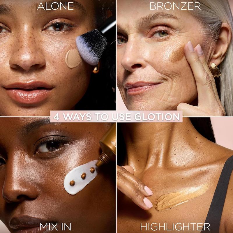 جلوه طبیعی و درخشان L'Oréal Lumi Glotion روی پوست