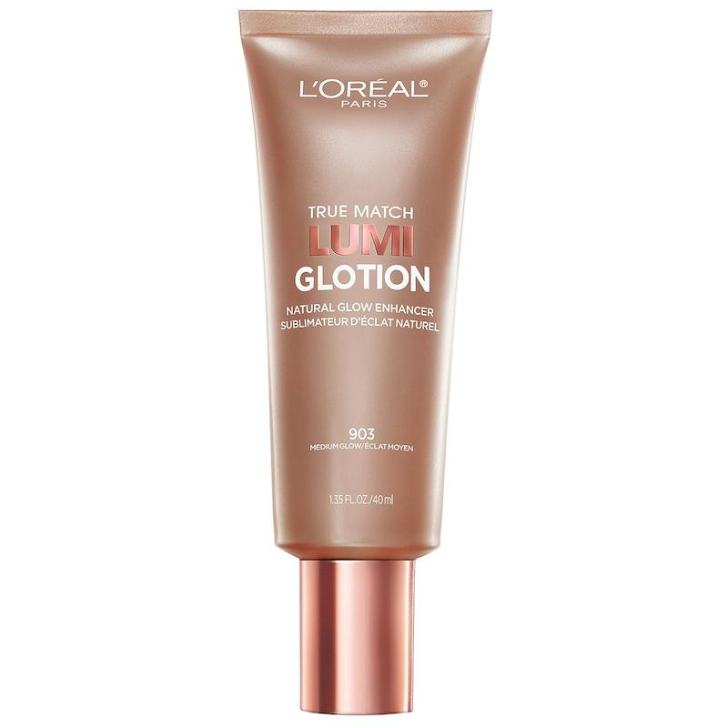 L'Oréal Lumi Glotion 903 Medium Glow با جلوه گرم و برنزه