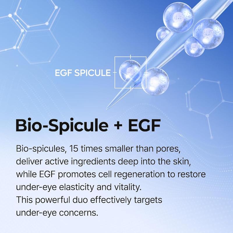 فناوری Bio-Spicule و EGF در کرم دور چشم Dr.Melaxin Eyephalt