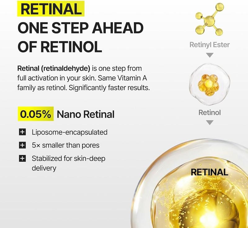 رتینال 0.05 درصد در کرم سلیمکس Vita-A Retinal Shot برای مراقبت ضد چروک